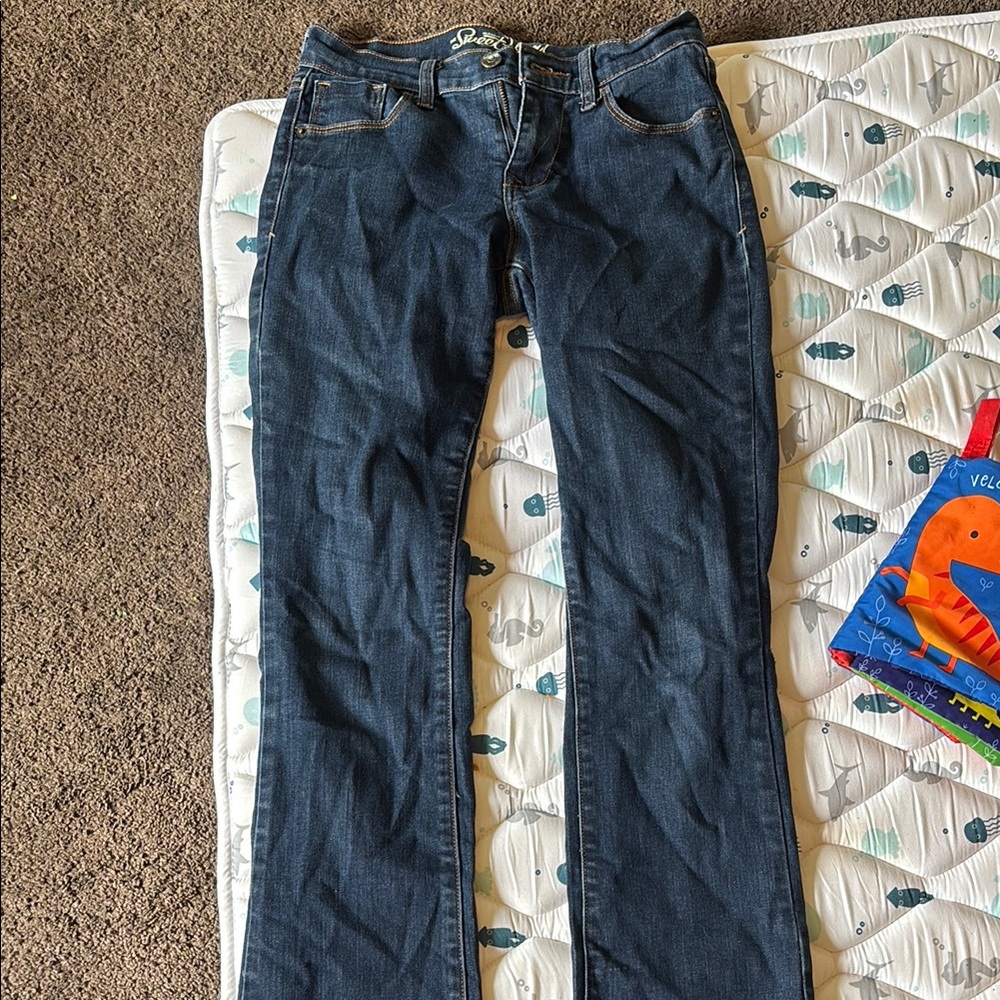 Old Navy Blue Boot Cut Jeans Classic Style